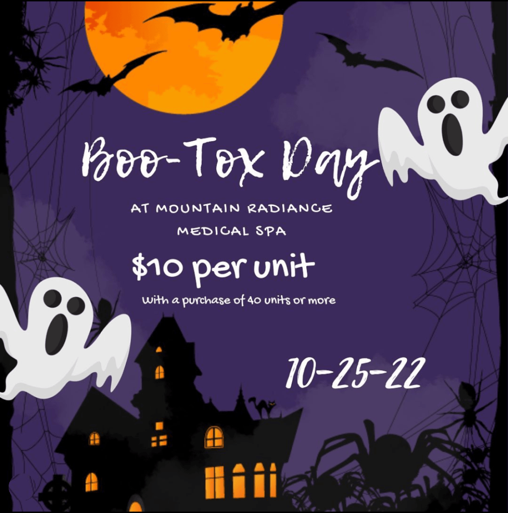 Boo-tox Event at Mountain Radiance Medical Spa in Asheville