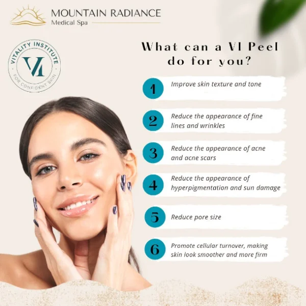 VI Peel Benefits social post