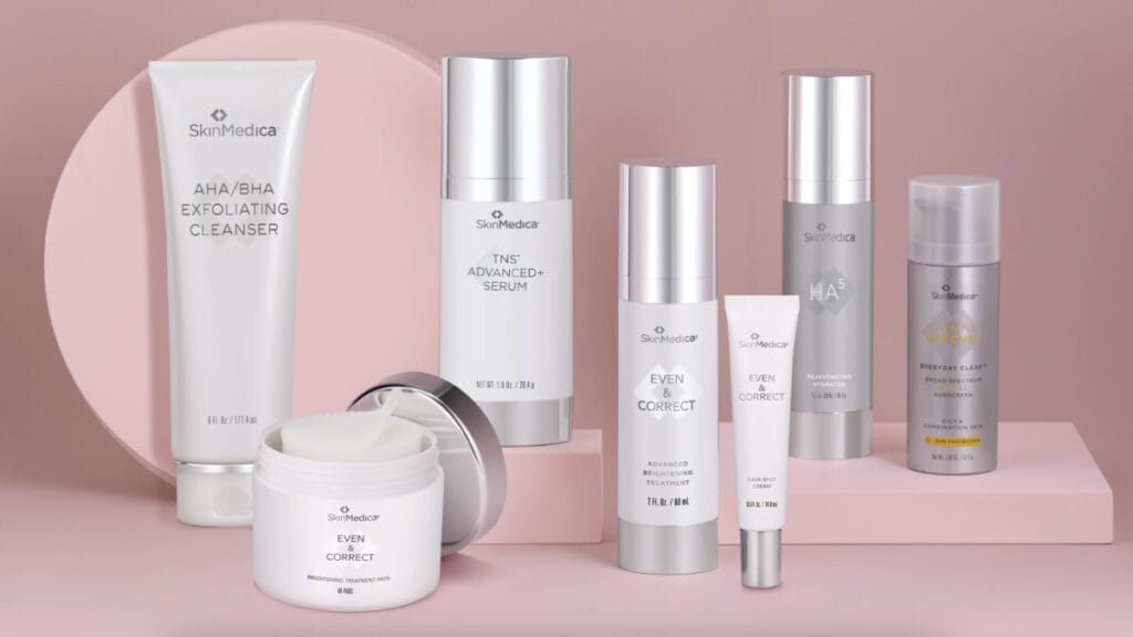 SkinMedica skincare products